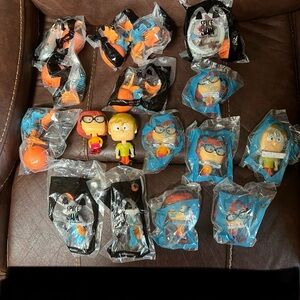 McDonald's Space Jam and Scooby Doo Kids Toys - Multicolor